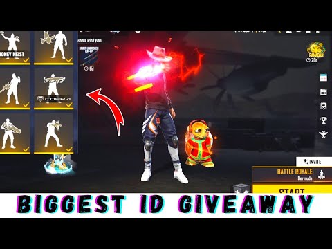 All EVO GUN MAX ID GIVEAWAY⚡️HOW TO PARTICIPATE  IN GIVEAWAY😟