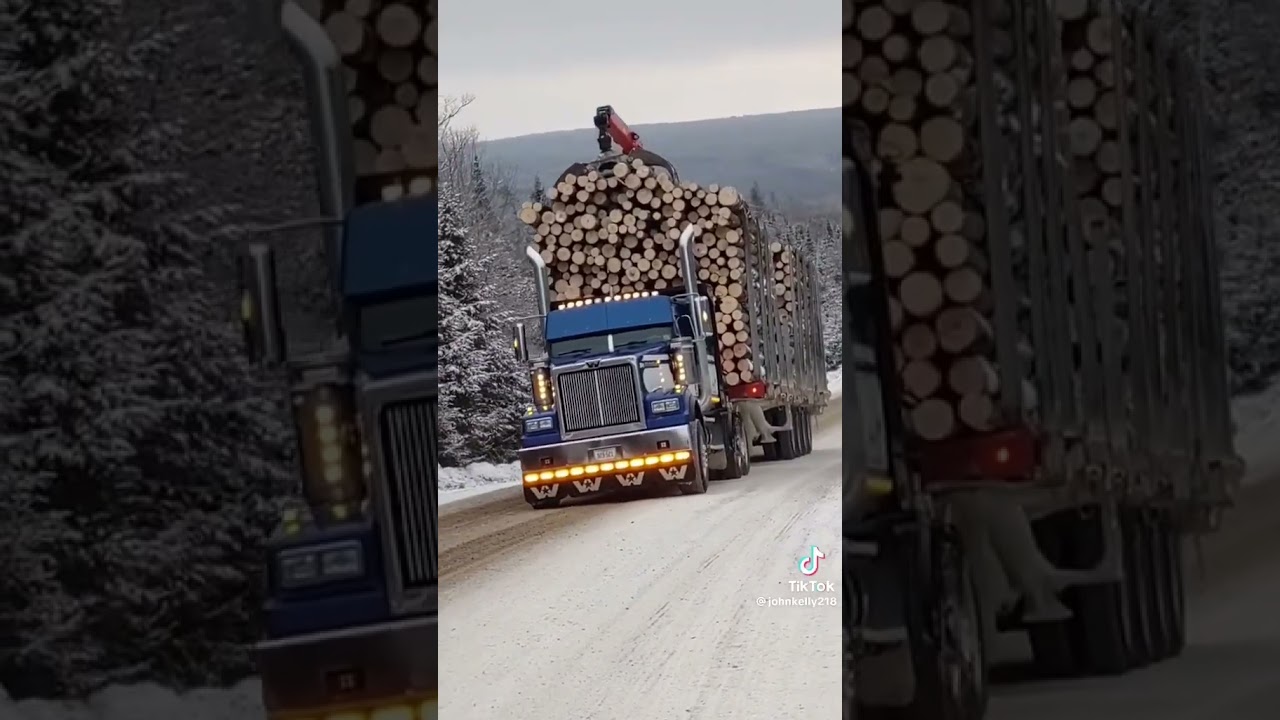 westernstar logging truck power