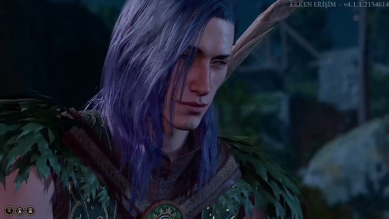 Baldur's Gate 3 - Scratch and the owlbear cub being friends