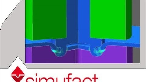 Material flow of a punch bolt joint | Simufact