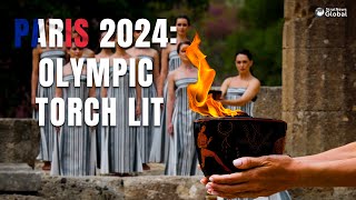 Paris Olympics Games 2024: Torch Lit In Ancient Olympia, Relay Begins | #paris2024 #olympics