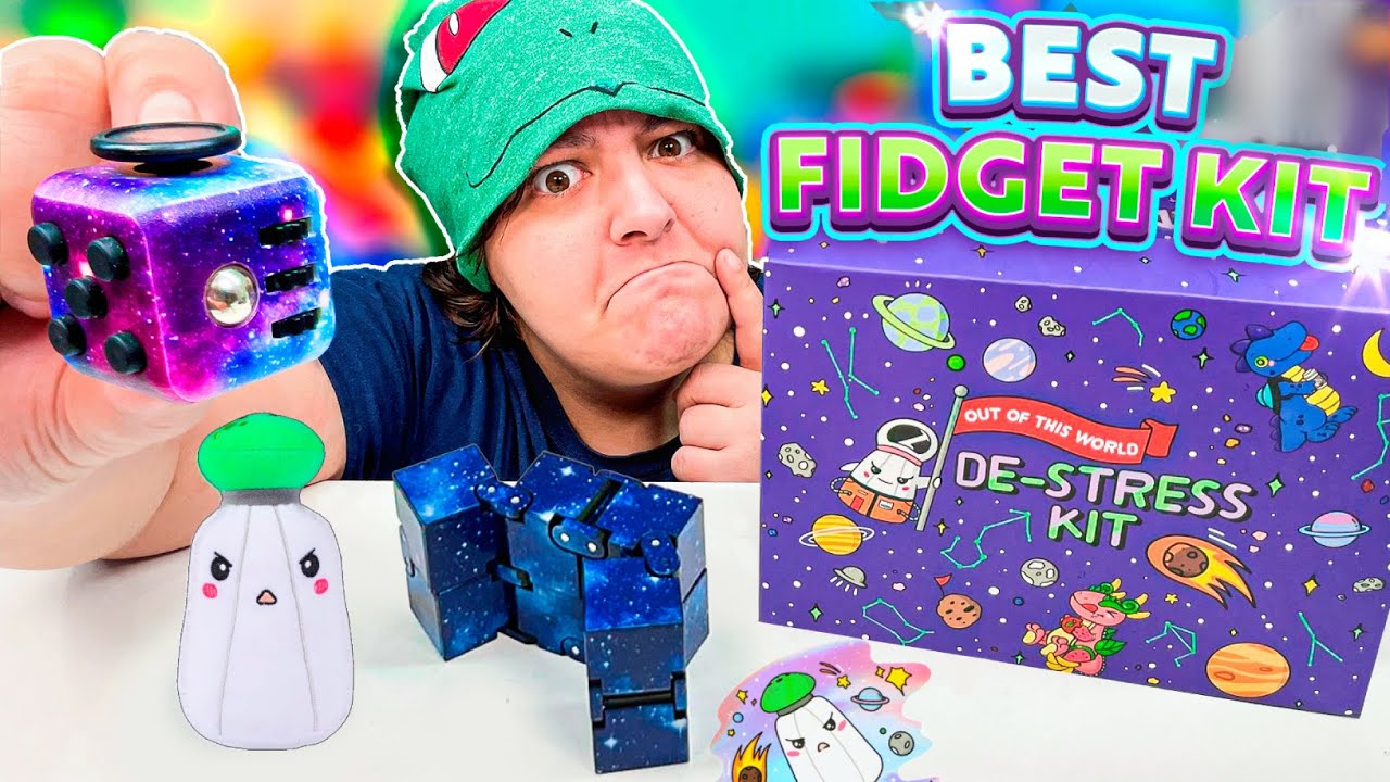 My OWN Fidget Toy Box with Salt Shaker Plushie! YouTube