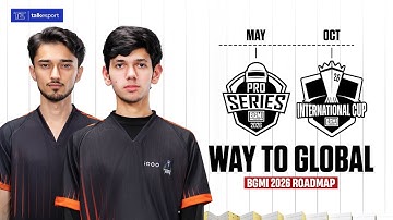 BGMI 2026 Roadmap 🔥 | New Global Pathway for Indian Players Explained!