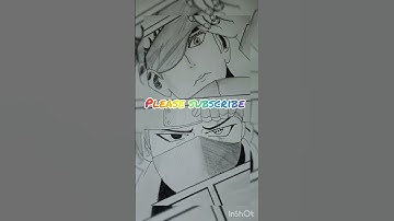 Gojo and Kakashi drawing step by step.#gojo #kakashi #art #drawing#jujutsukaisen