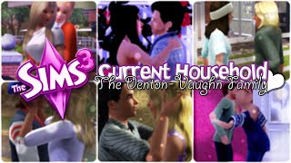 The Sims 3: Current Household (June 2021): The Denton-Vaughn Family