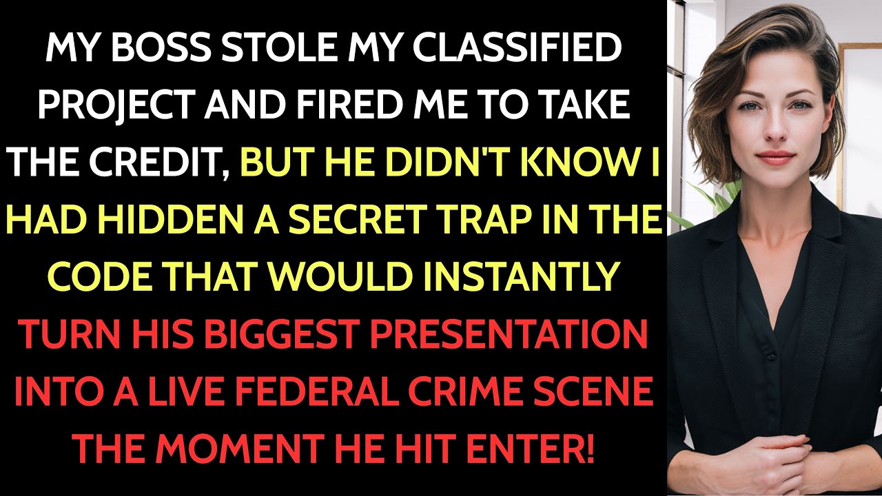 My Boss Stole My Idea And Then Fired Me, But I Had A Surprise Waiting For Him...