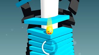 Stack Ball 😜 NEW SKIN  - All levels gameplay Android / iOS screenshot 5