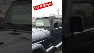 Let It Snow🌨 #shorts #youtubeshorts #snow