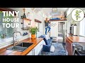 EXTRA LARGE Tiny House with Main Floor Bedroom & Smart Functional Design