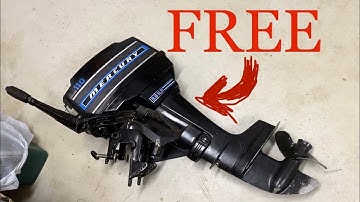 Fixing Old Mercury 110 9.8HP Outboard Engine