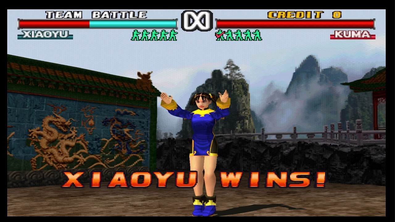 Командный бой в Tekken 3 