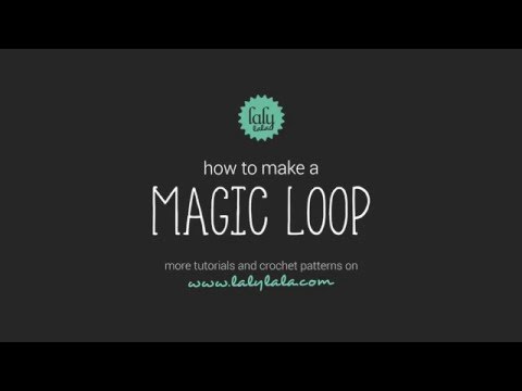 how to make a magic loop in crochet / lalylala crochet tutorials