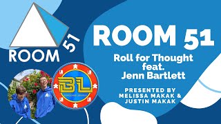 Roll for Thought - Lets Play Games Together (Feat. Jenn Bartlett)
Melissa and Justin are joined by Jenn Bartlett, The Board Game Librarian to discuss how to create and maintain an inclusive gaming group. They end it off with a game of 5 Second Summaries- Board Game Version!
Join the conversation on Twitter, Instagram, and Facebook @ThisIsRoom51
Check out our podcast at anchor.fm/Room51
Head on over to our Twitch Channel at Room51Live Roll for Thought - Lets Play Games Together (Feat. Jenn Bartlett)