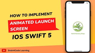 How to Implement Animated Splash Screen in iOS App Swift 5 XCode UIKit | Hindi | Easy Tutorial Free