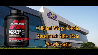 Overview Muscletech Nitro Tech Whey Protein Powder Original KSA Buy from Dr Nutrition.com