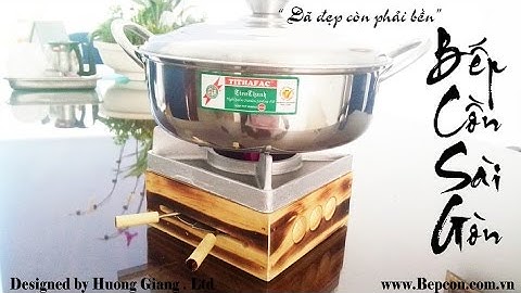 BẾP CỒN KHÔ HỢP KIM NHÔM CAO CẤP -  CONTHACHSAIGON.COM