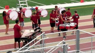 WGHS Red Wolf Regiment Drumline - Toe Jam (Cadence)