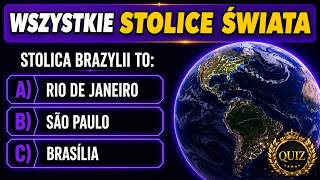 WSZYSTKIE STOLICE ŚWIATA 🌍 WIELKI QUIZ (A-Z) | GEOGRAFIA TEST 2026 🌍 screenshot 4