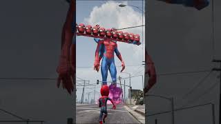 Spiderman & His Wife Fall From Plane 😱✈️ GTA 5 Funny Moment