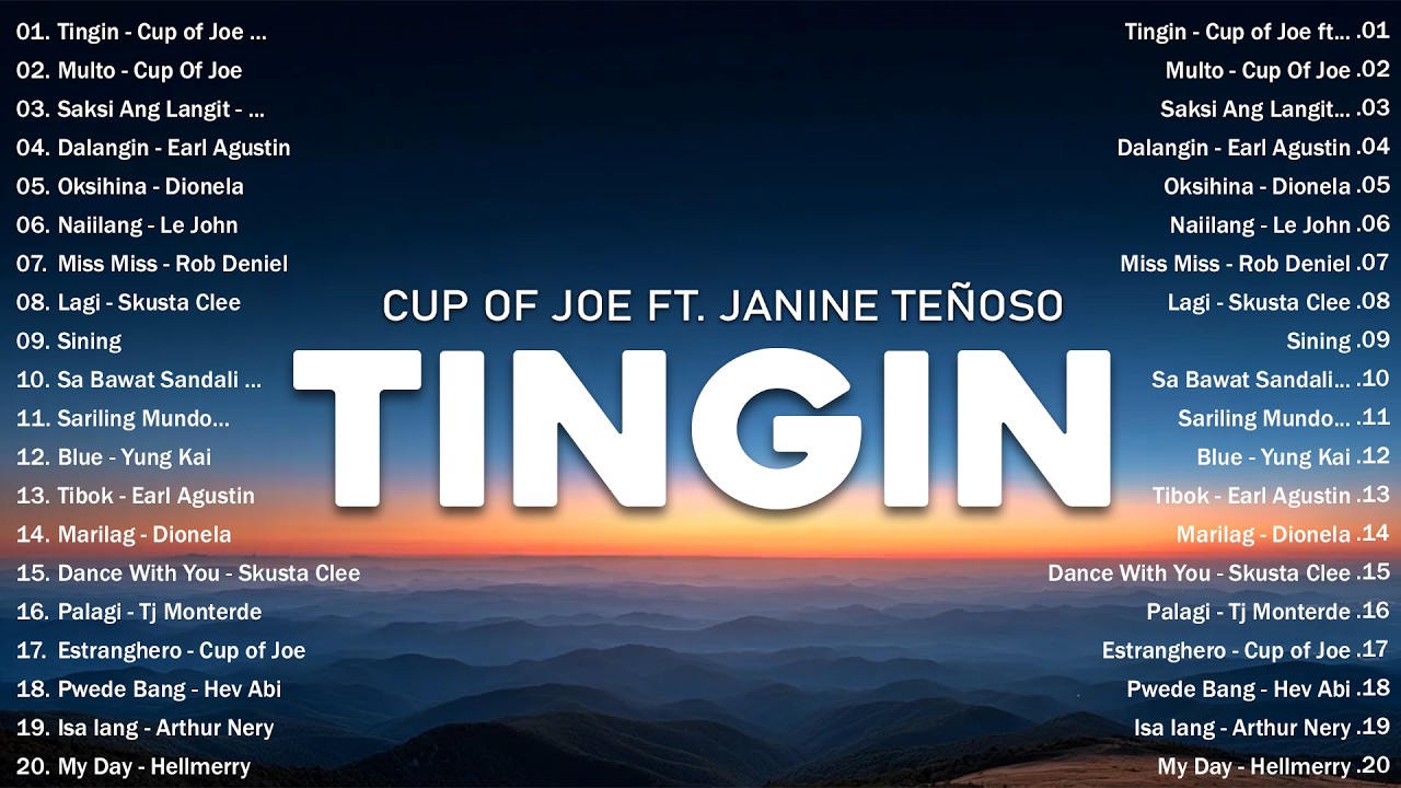 Tingin - Cup Of Joe | Top Hits OPM On Spotify 2026 - OPM Trending- Tagalog Love Songs Playlist