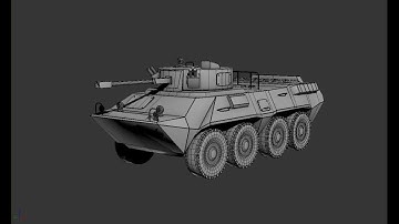 Modeling BTR 90 3ds max tutorial part - 1