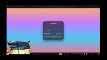 ASMR Programming - Login Page - No Talking