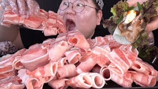 ( samgyeopsal ) Thin Pork Belly 2kg Mukbang social eating