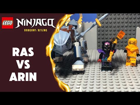 Ras vs Arin Dragons Rising S2 Stop Motion Recreation - YouTube
