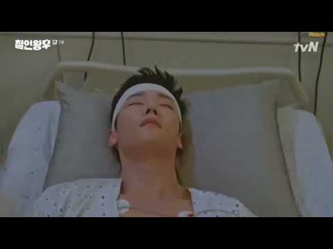 Hospital scene oxygen mask