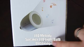 led melody bluetooth speaker