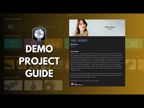 Ellie Dixon 'Swing!' - Full Logic Pro Demo Guide