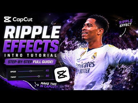 Make Your Edits Viral With This CapCut Ripple Effect ⚡