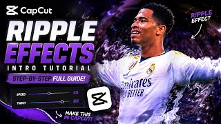 Make Your Edits Viral With This CapCut Ripple Effect ⚡