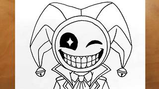 The Prototype Jester Drawing | Poppy Playtime 5 Easy Art