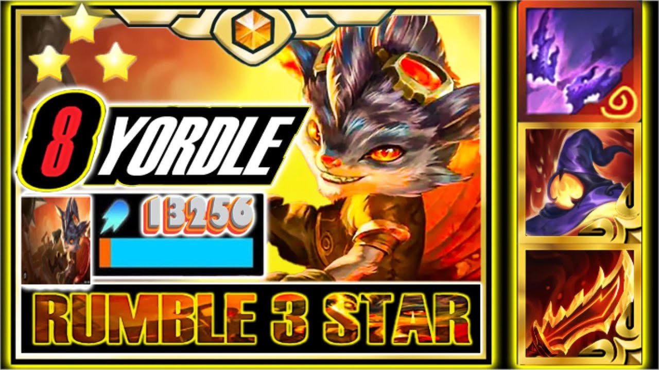 Rumble ⭐⭐⭐ Marksman Carry – TFT 16 