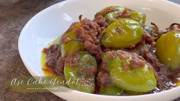 Ngabisin Nasi Sebakul! Resep Ase Cabe Gendot Ala Teh Shanty Pedas Gurih Super Enak Bikin Nagih