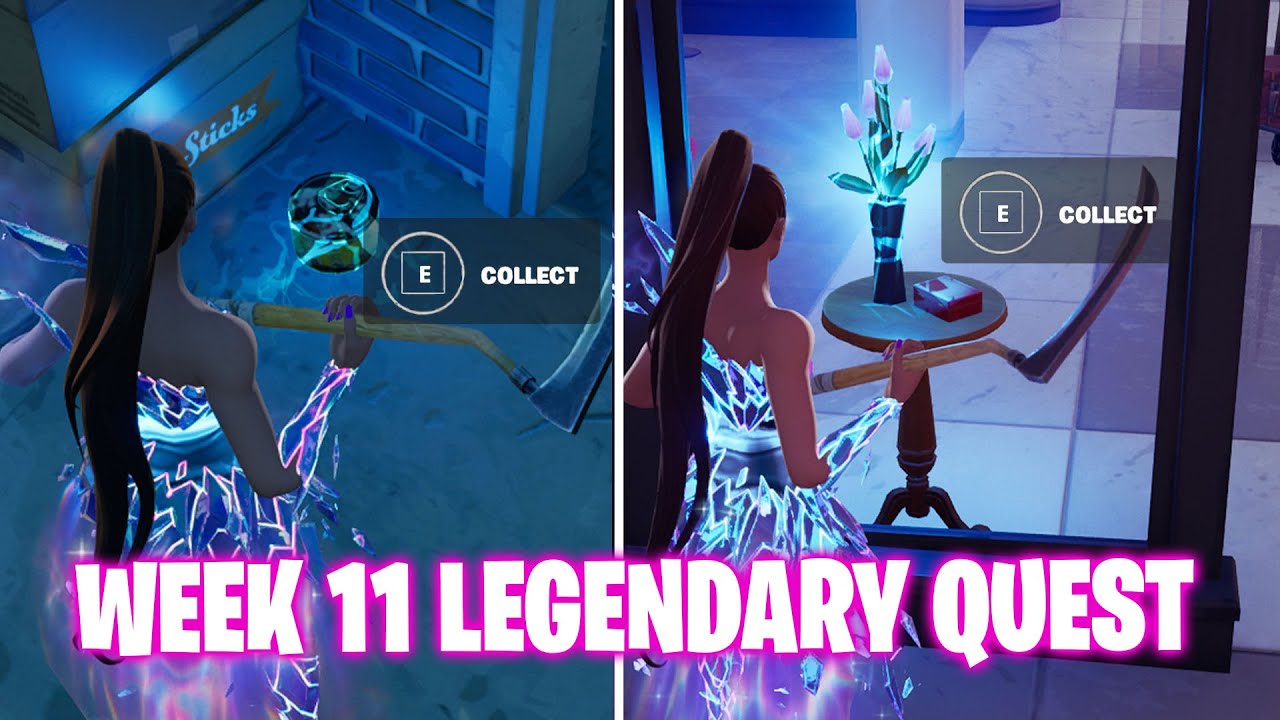 All Week 11 Legendary Quest / Challenges Fortnite Chapter 2 Season 7 (Quests guide)