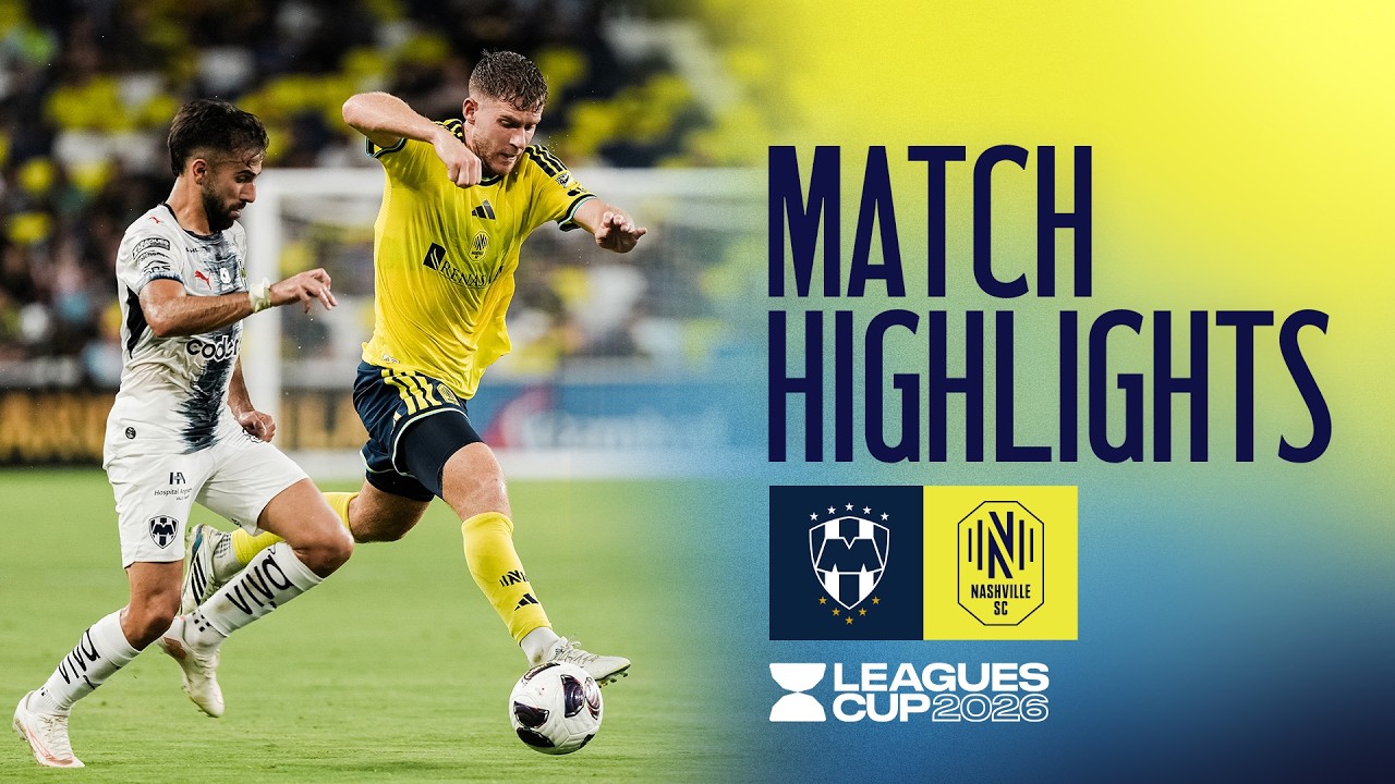 CF Monterrey vs Nashville SC | Match Highlights | Leagues Cup