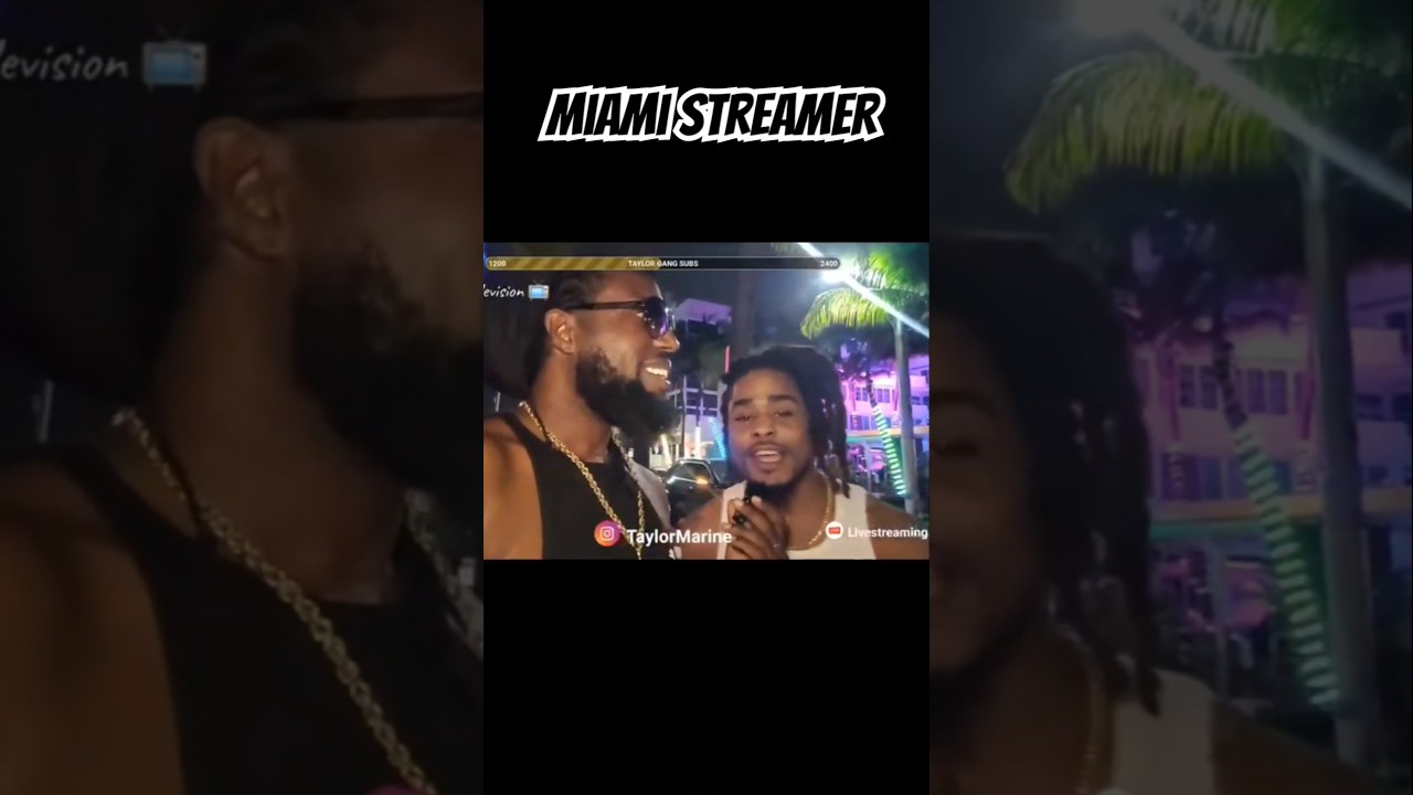 Locals react to streamer 