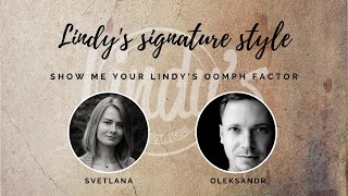 Lindy's signature style with Svetlana and Oleksandr