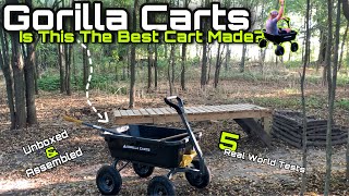 GORILLA CARTS: How Good Are They? Unboxed, Assembled, and 5 Real World Tests, You Won’t Believe This