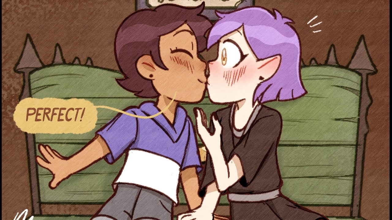 The Owl House' Let Luz and Amity Share an Onscreen Kiss!