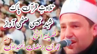 Tilawat e Quran pak , فضیلتہ الشیخ قاری رمضان الھنداوی