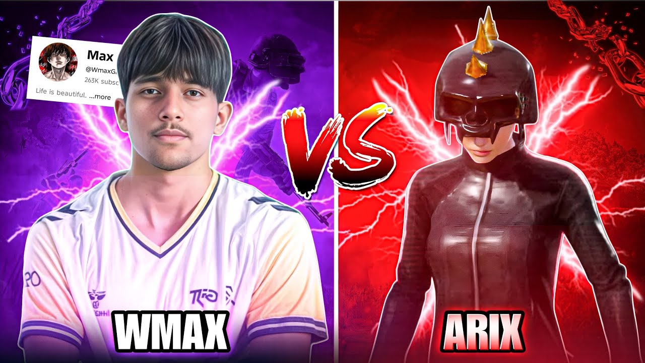 Wmax Vs Arix 1v1 Tdm Room 🔥 | Fastest Player 