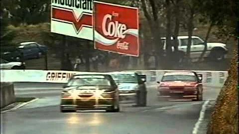 Larry Perkins Sideways In The Wet - Bathurst 1994