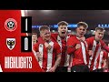 Sheffield united u18s 10 wimbledon  fa youth cup highlights