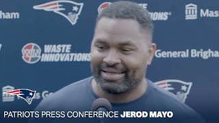 Patriots Head Coach Jerod Mayo: 