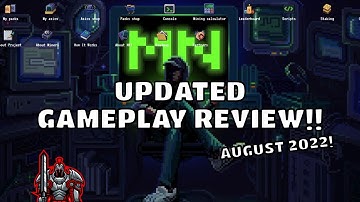 Mining Network NFT Game | Updated Gameplay Review | Why I Jumped In! | WAX Blockchain