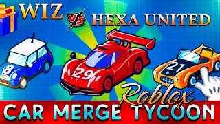 Car Racing Against Hexa United | Car Merge Tycoon | Roblox screenshot 4