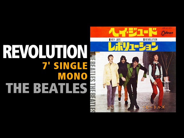 Revolution / The Beatles - 7' single mono B side - YouTube